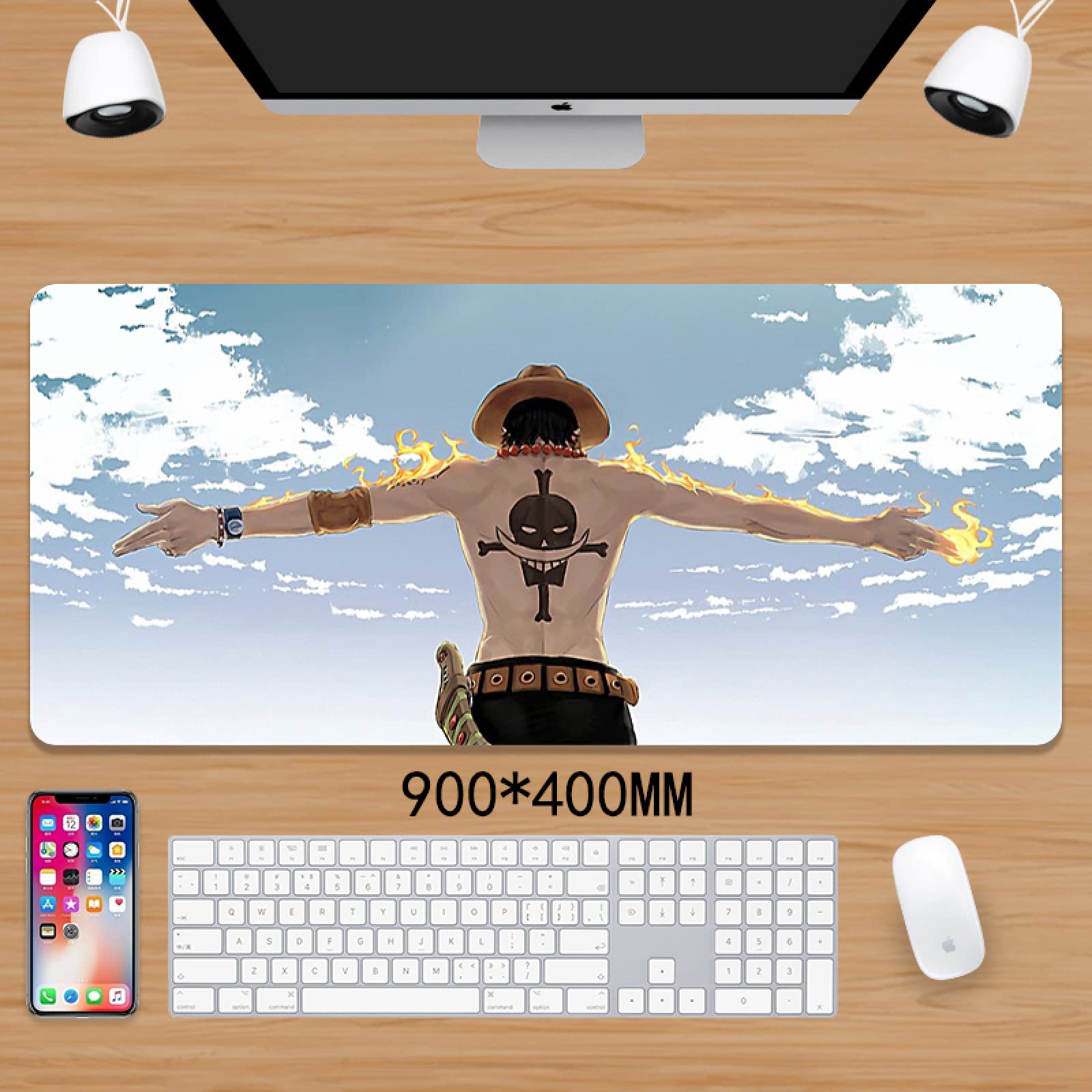 ONE PIECE エース マウスパッド Amazon.co.jp: ONE PIECE ワンピース エース マウスパッド ゲーミング