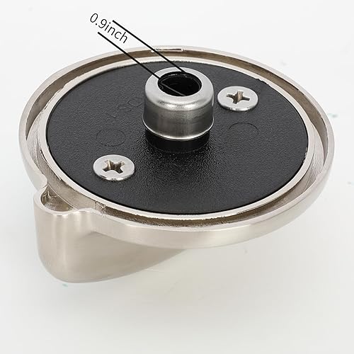 Miniatura 5 de Paquete de 5 perfiles WB03K10303 para estufa de perfil, pomo de repuesto para GE, metal resistente 191d5100, perilla de horno para placa de cocina,