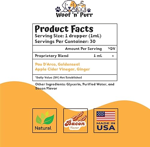 Miniatura 2 de Tratamiento natural de infección por levaduras para perros  Ayuda a apoyar el alivio de la picazón, alivio de la alergia, alivio de la inflamación y