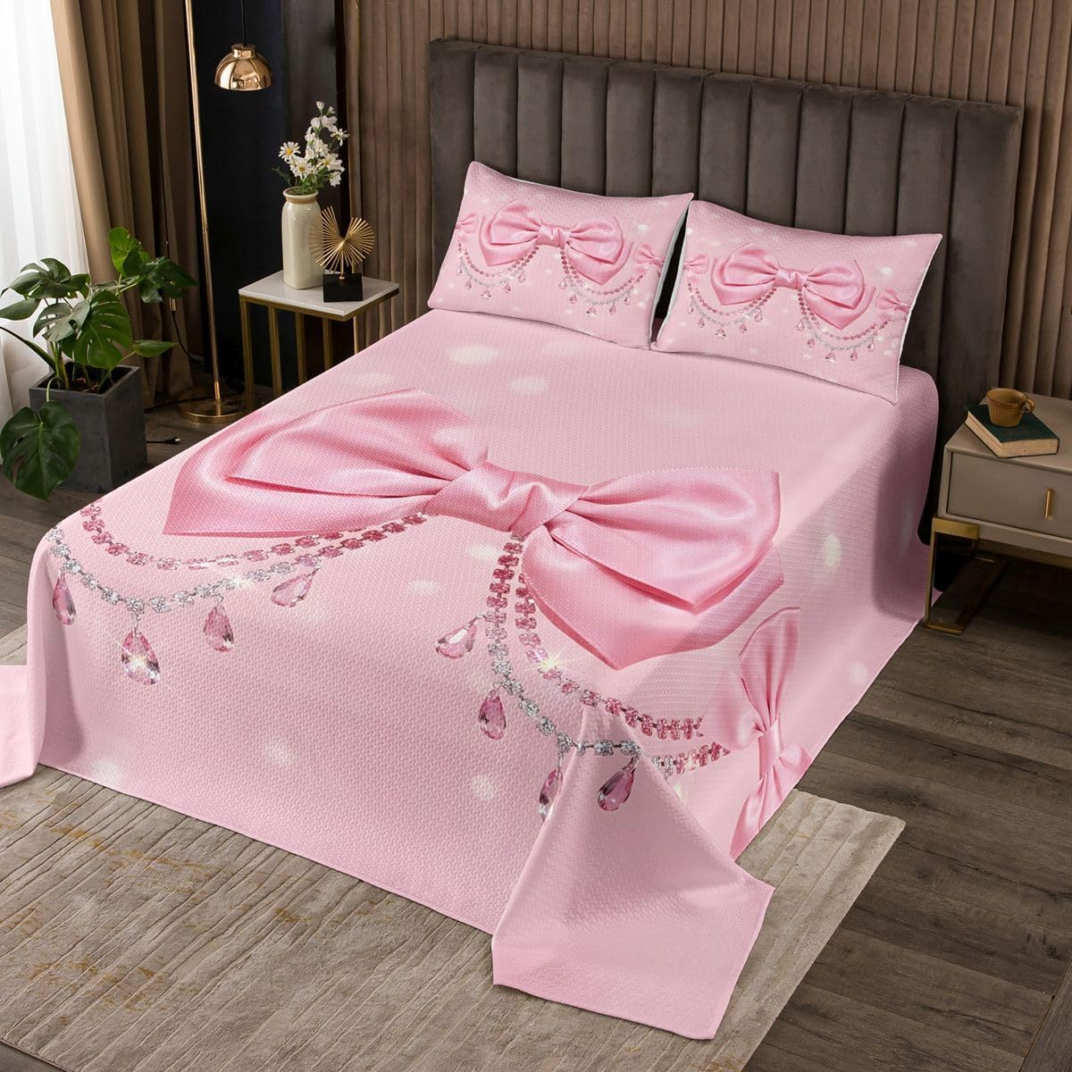 Feelyou Basketball Bedspread King Size Ball Sports Games Coverlet Set Orange Black Quilted Coverlet for All Season with 2 Pillowcases Microfiber Lightweight