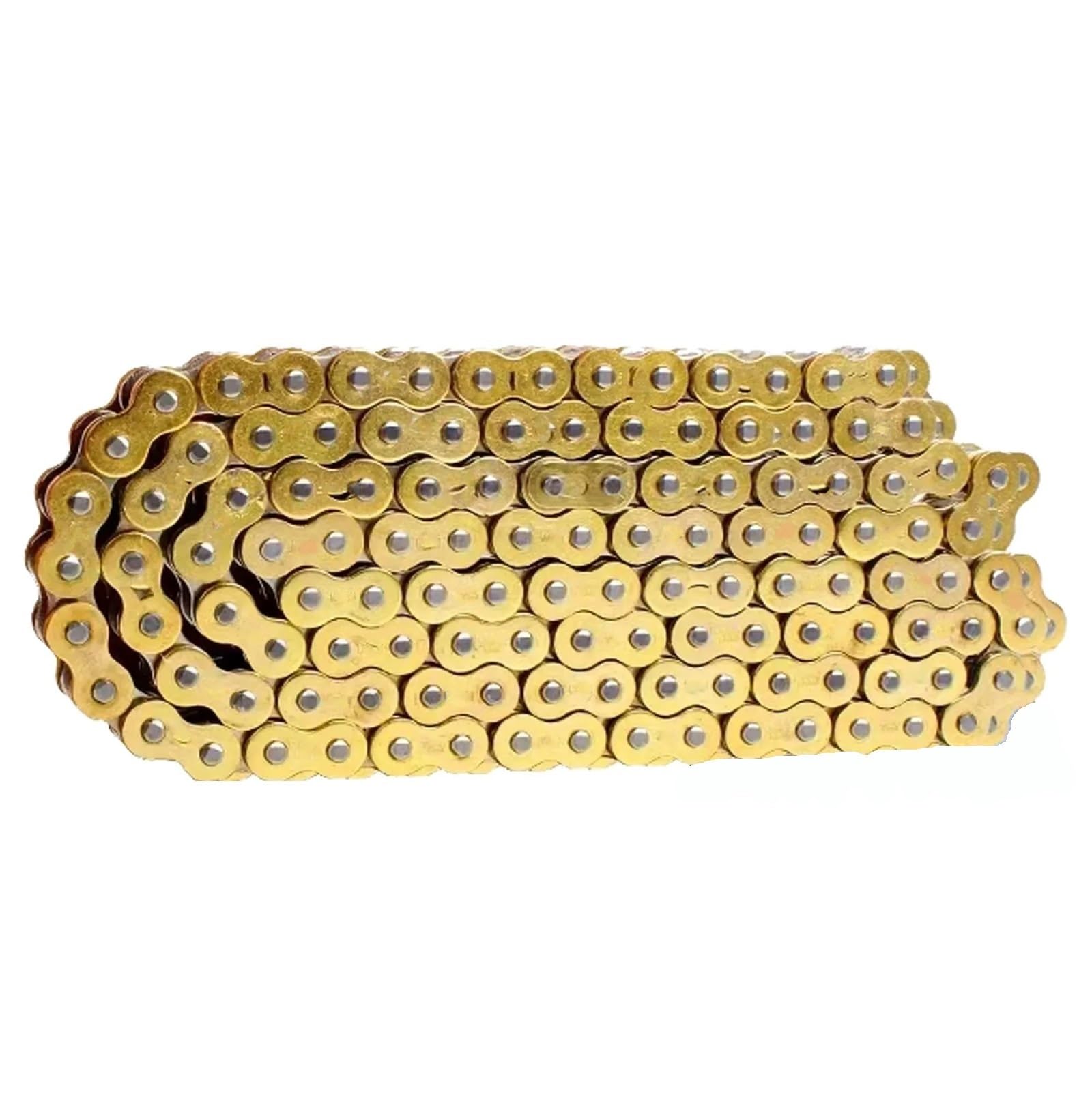 Catena di trasmissione Guarnizione per catena moto, anello di tenuta per catena 520, 525, 530, 428 catene da 120 a 136 maglie, adatta per Yamaha, adatta per Kawasaki,(428 Chain 136 Links)