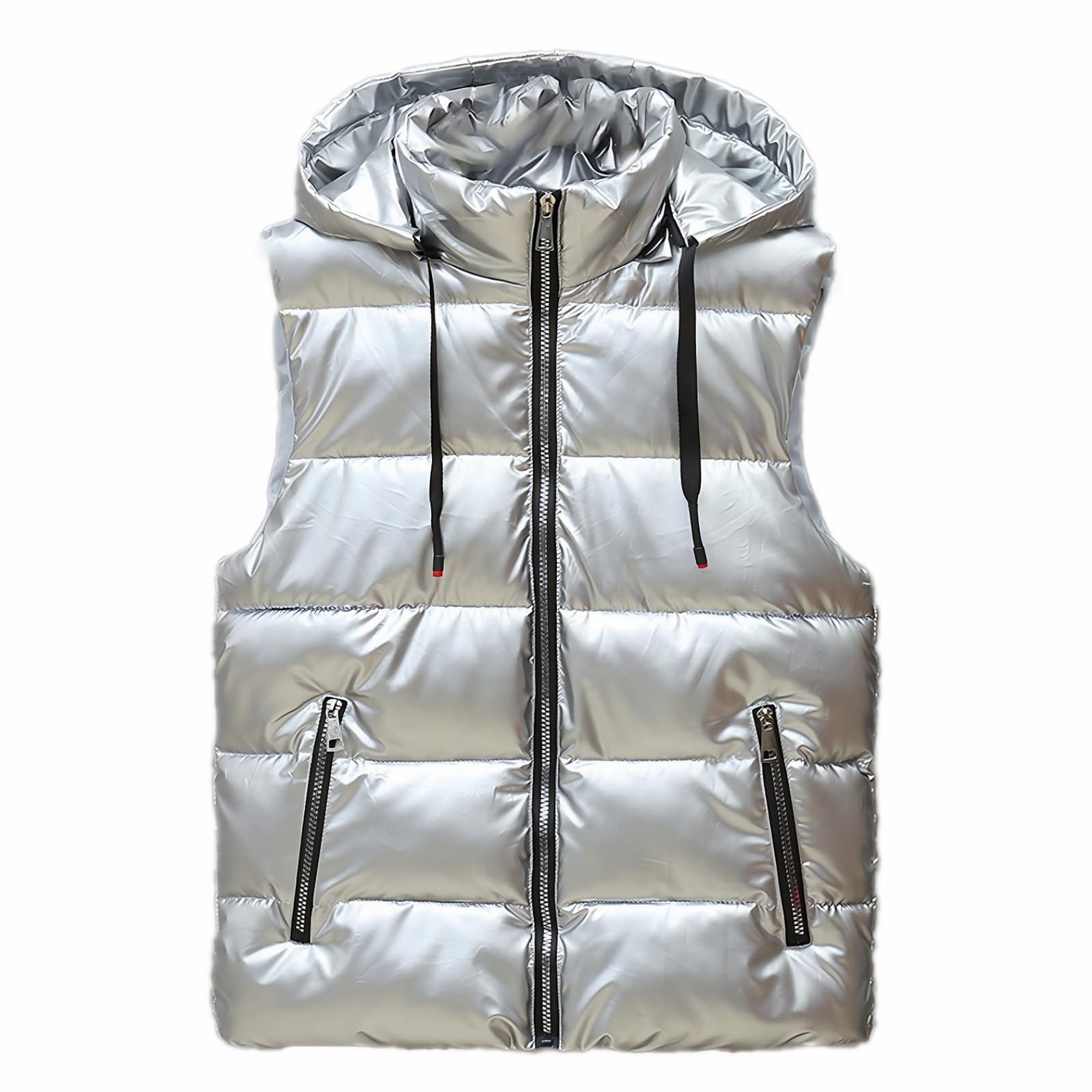 Flash Ziphood Beige -Creme, fleece gevoerde wollen jas met afristbare capuchon - wollen vesten voor dames en heren van Shakaloha gebreid in Nepal online bestellen