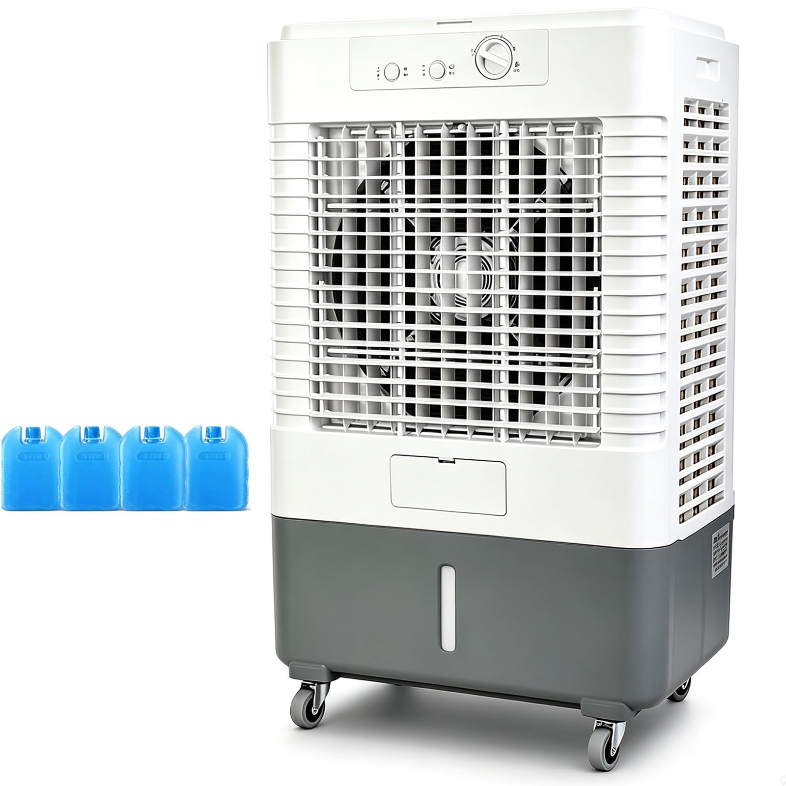 7.9 Gal Portable Air Cooler, Mechanical Buttons, evaporative Air Cooler