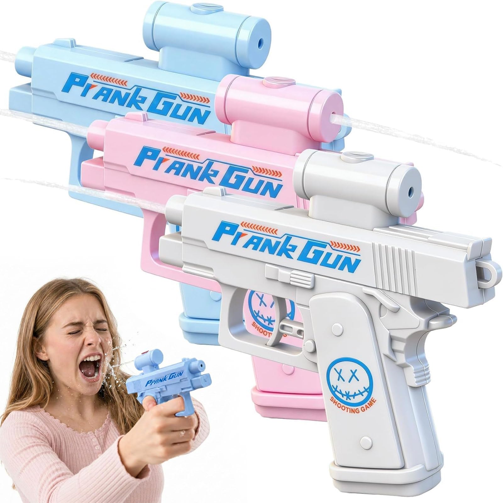 LOQOMI Prank Water Gun--3 Pcs