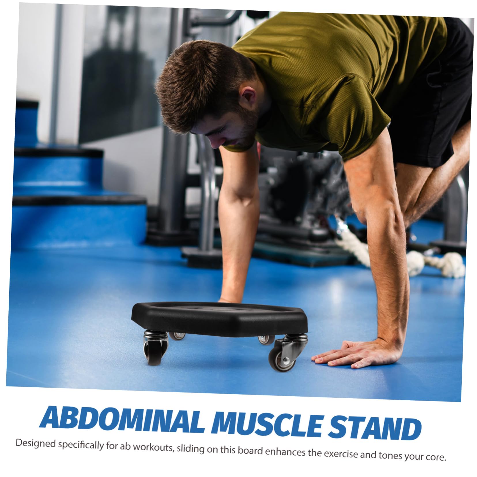 BESPORTBLE Equipo Abdominal Accesorios Disco Deslizante para Ejercicios Abdominales Ejercicio Físico Deslizadores De Ejercicio De Fitness Cinturón Ruedas Black Ingeniería Págs.
