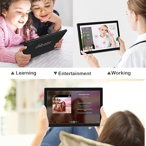 Miniatura 7 de Hoozo Tablet de 10 pulgadas 2023, 5G Wi-Fi, 3 GB de RAM, Octa-Core Android 10.0, cámara trasera de 13 MP, compatible con software Microsoft Office,