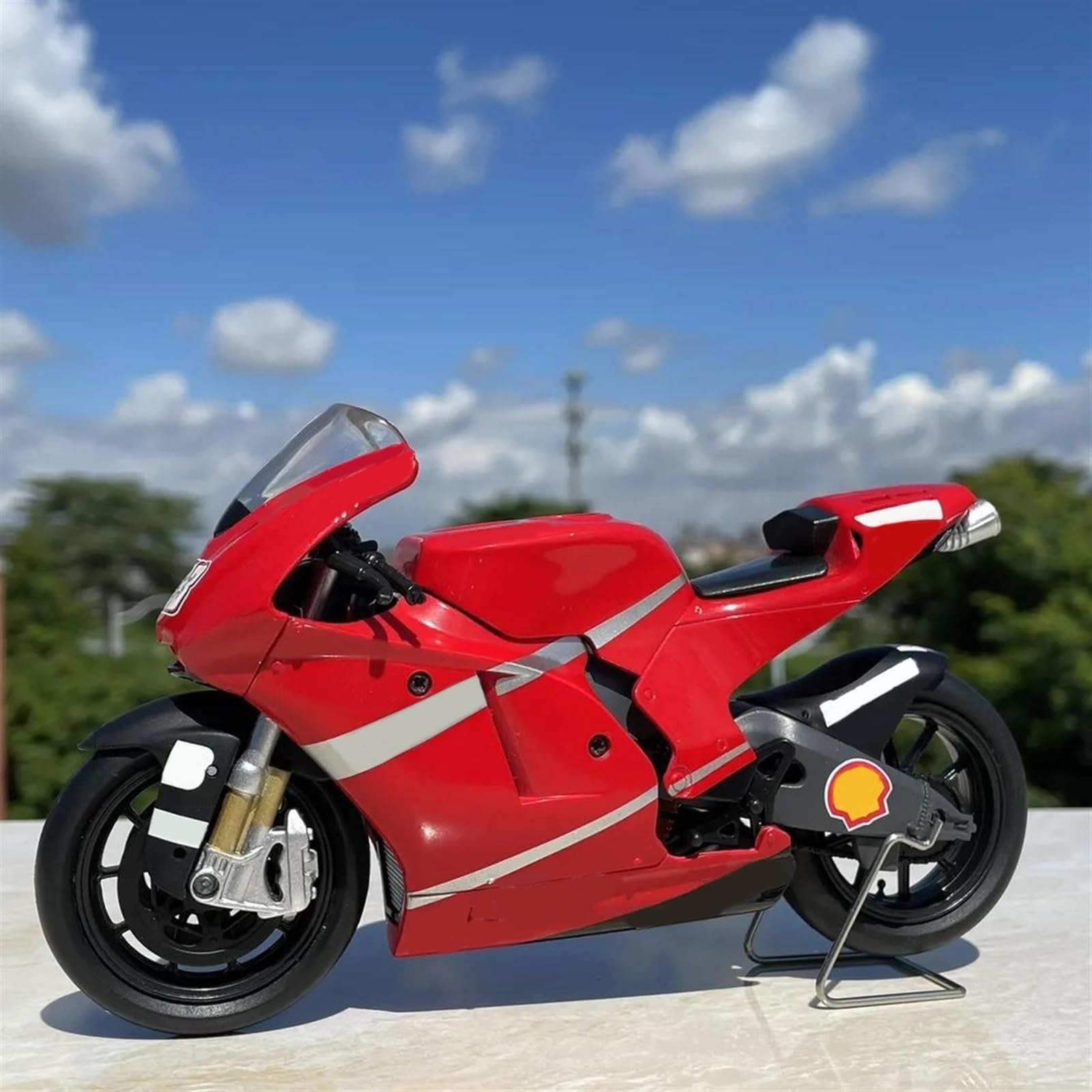 SEYXF Motorbike Toy 1/12 for Ducati Desmosedici GP 33 Motorcycle Metal Model Collection Simulation Diecasts Gifts