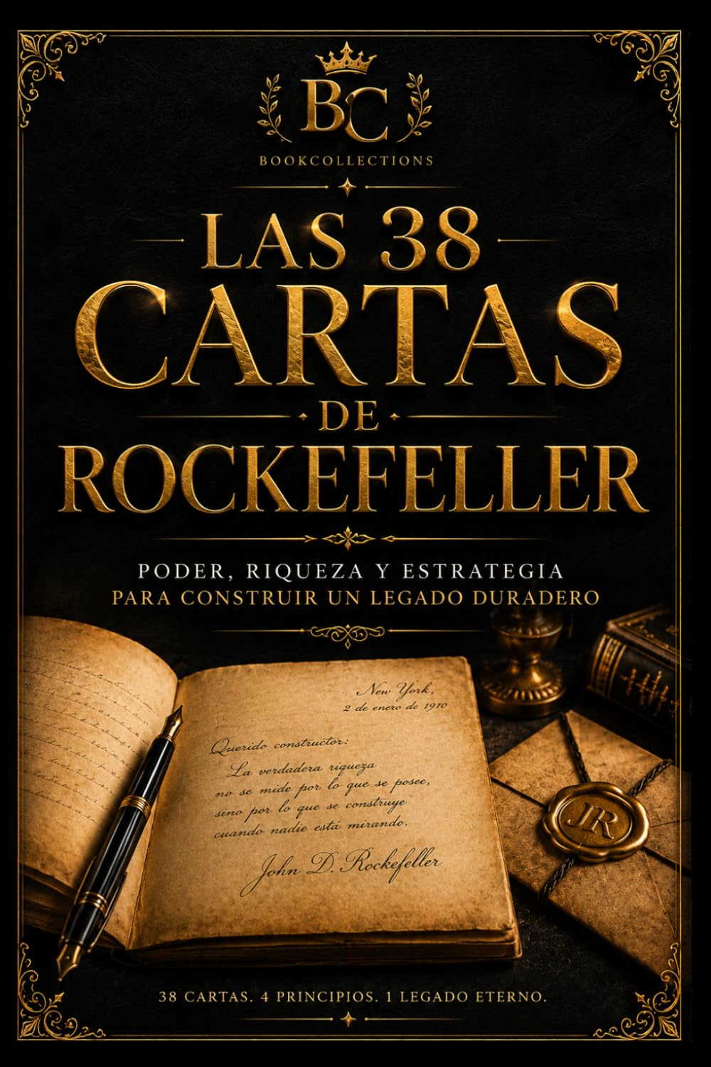 LAS 38 CARTAS DE ROCKEFELLER: Poder, riqueza y estrategia para construir un legado duradero