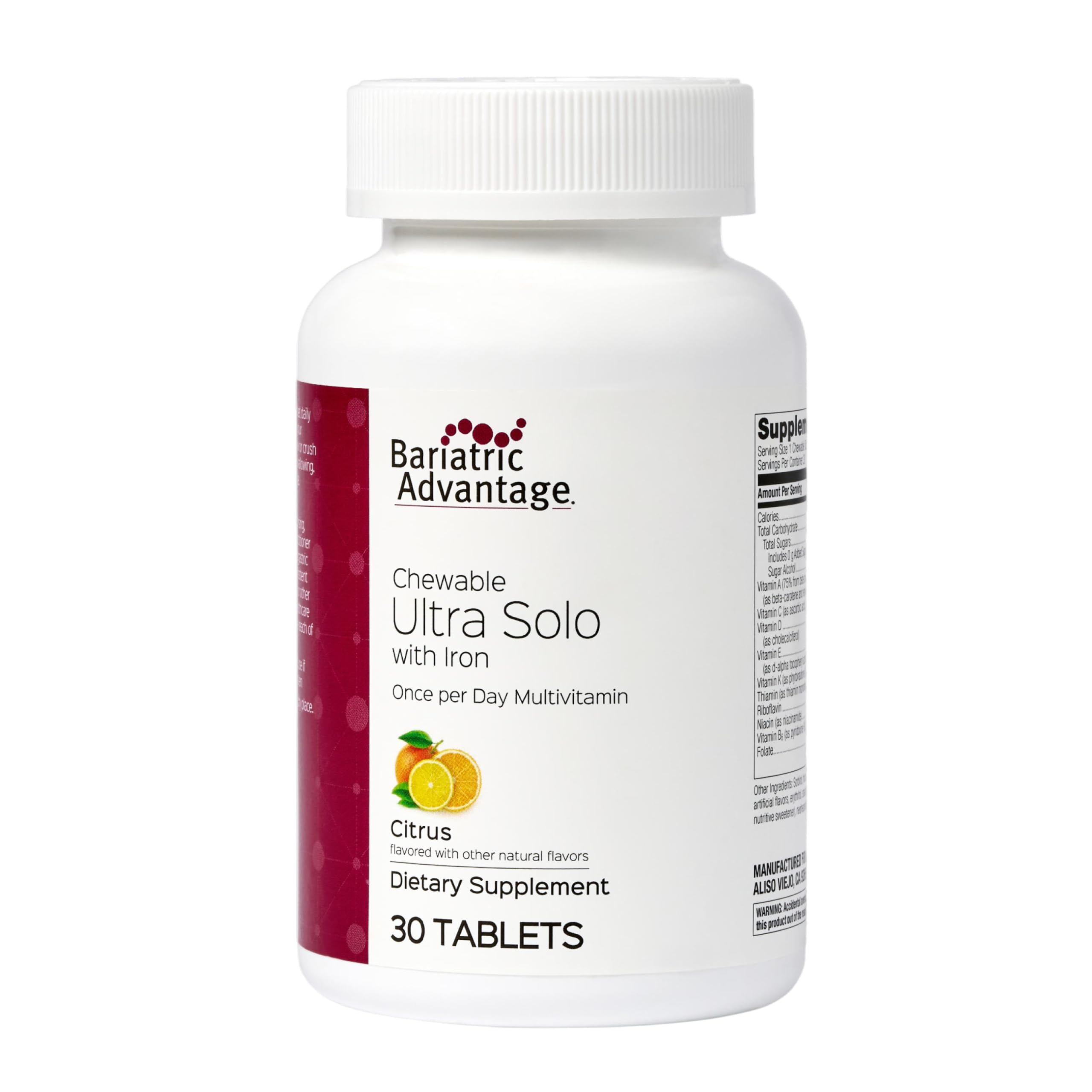 Bariatric Advantage Chewable Ultra Solo