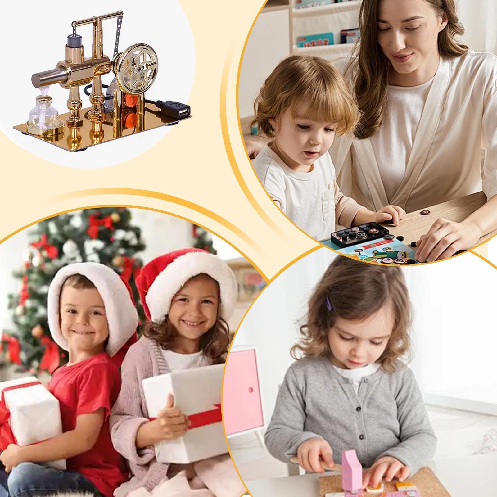 Kits de ciencia para niños, modelo de juguete de invención científica | Juguetes únicos de ciencia y educación de diseño equilibrado para proyectos de cienc