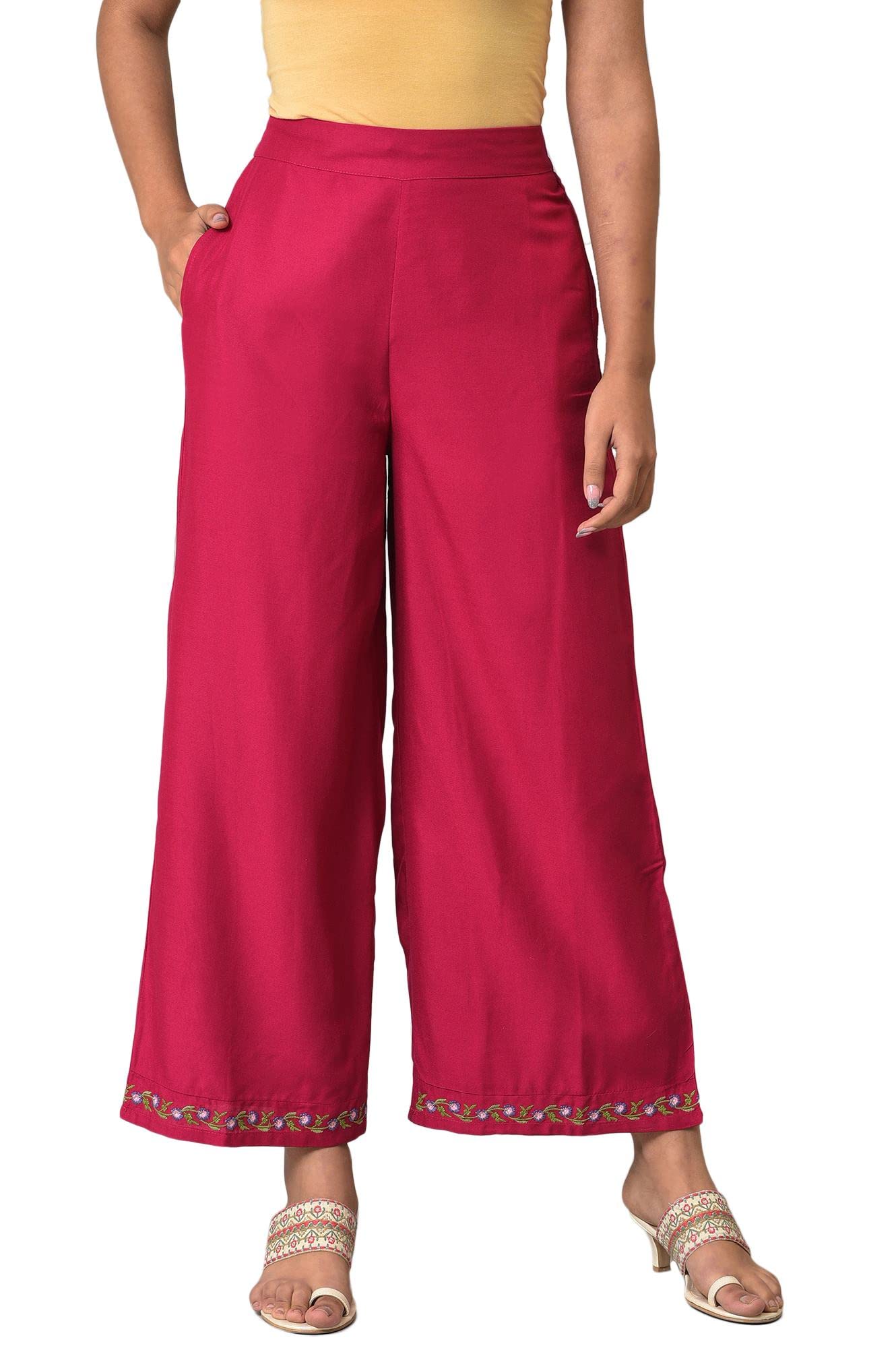 Women High Rise Parallel Regular Fit Pant-image-27
