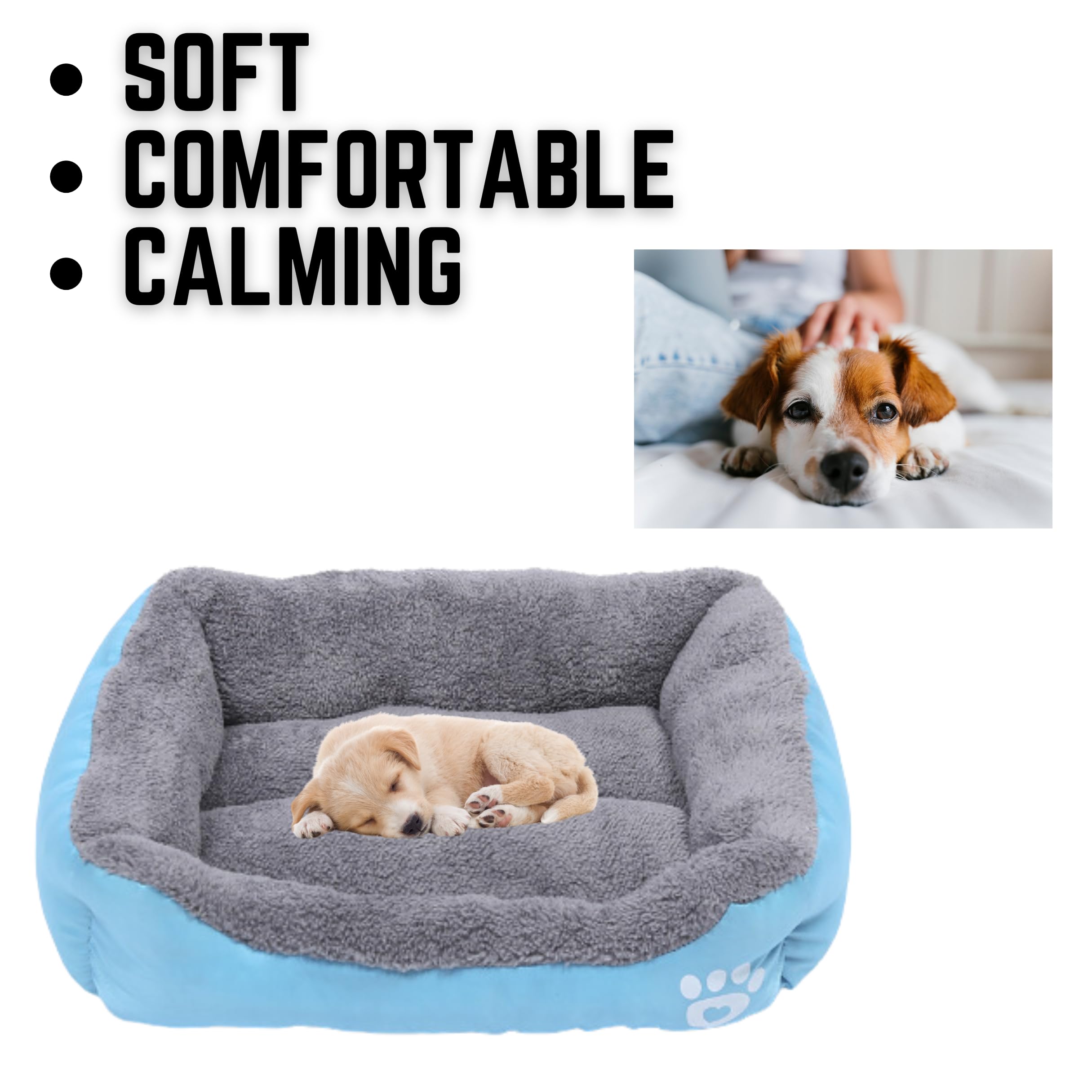 Casa Para Perro Grande Termica KSIIA Cama Lavable Para Perro, Cama