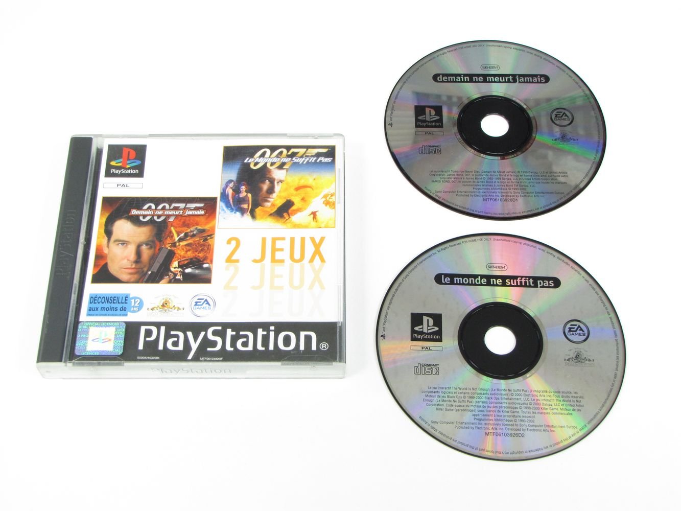 Coffret 007 : Demain Ne Meurt Jamais et Le Monde Ne Suffit Pas