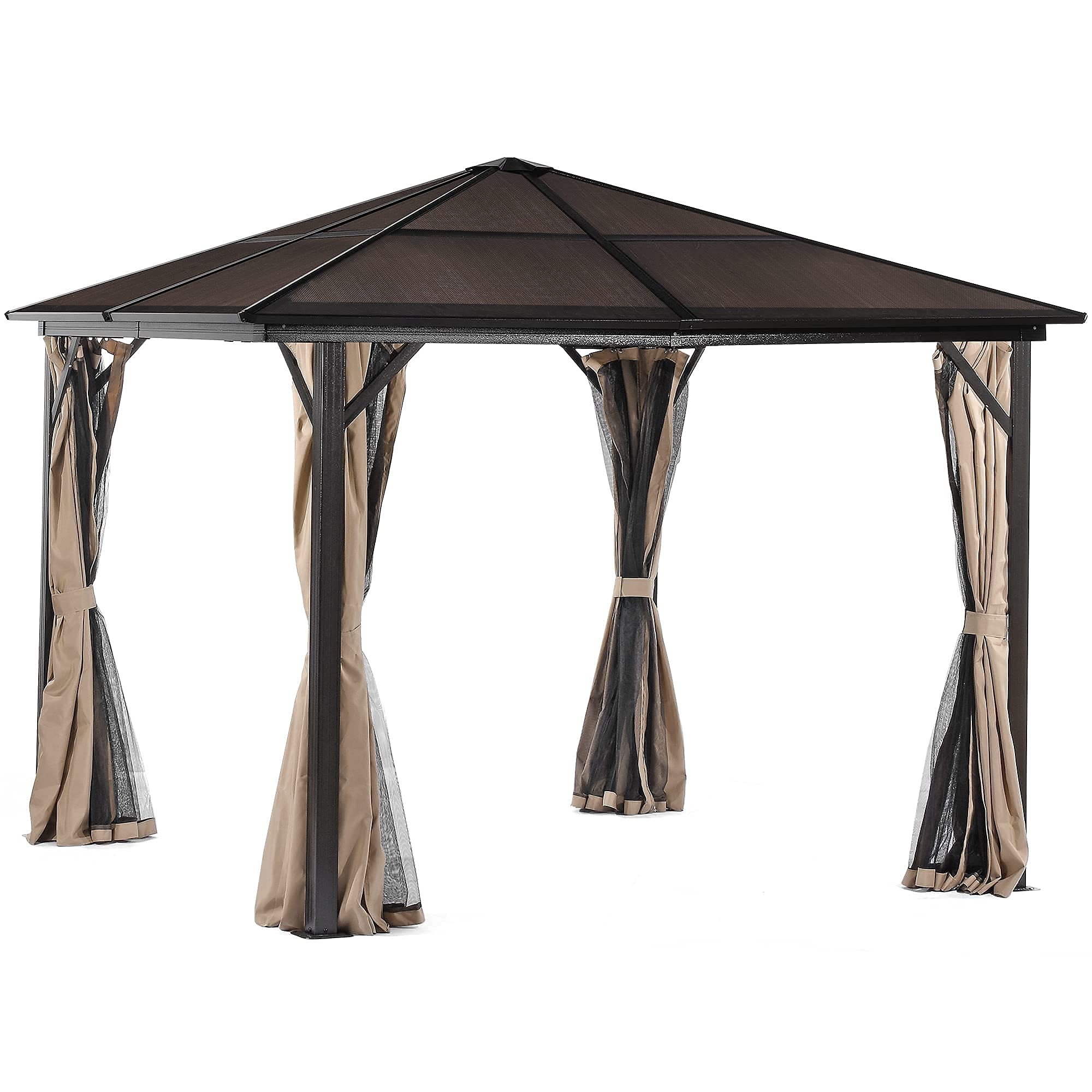 YITAHOME 10x10 Hardtop Gazebo