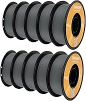 Vista 17 de Kingroon - Filamento de alta velocidad PLA para impresora 3D de 1.75mm, filamento rápido para impresora 3D para impresión hiper rápida