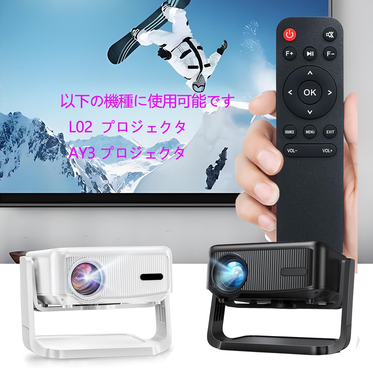 Lisowod miniプロジェクター 本体 ホワイト　中古 Lisowod miniプロジェクター 本体 ホワイト 中古 Lisowod mini