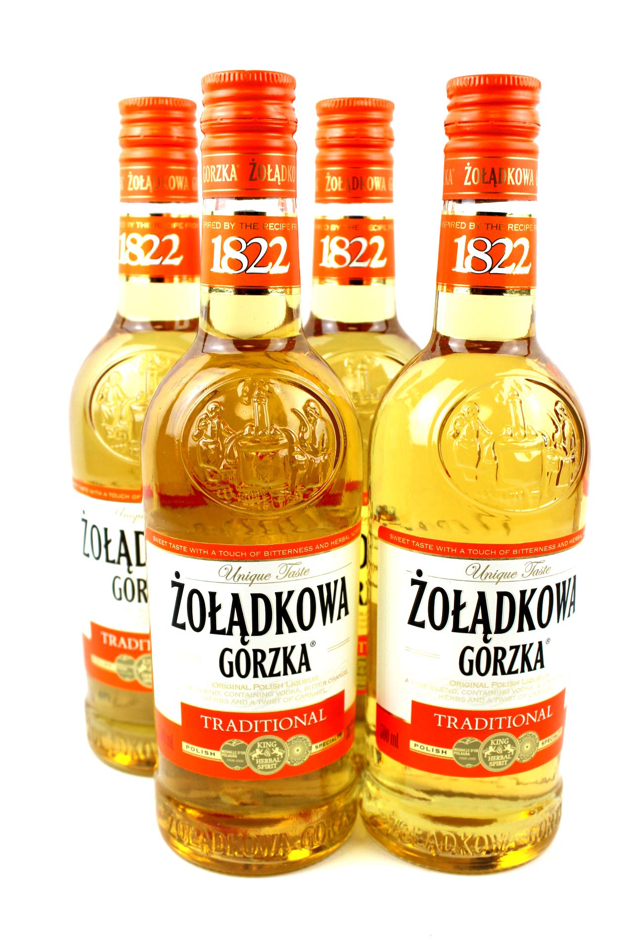 Zoladkowa Gorzka Traditional Wodka (4 x 0.5 l)