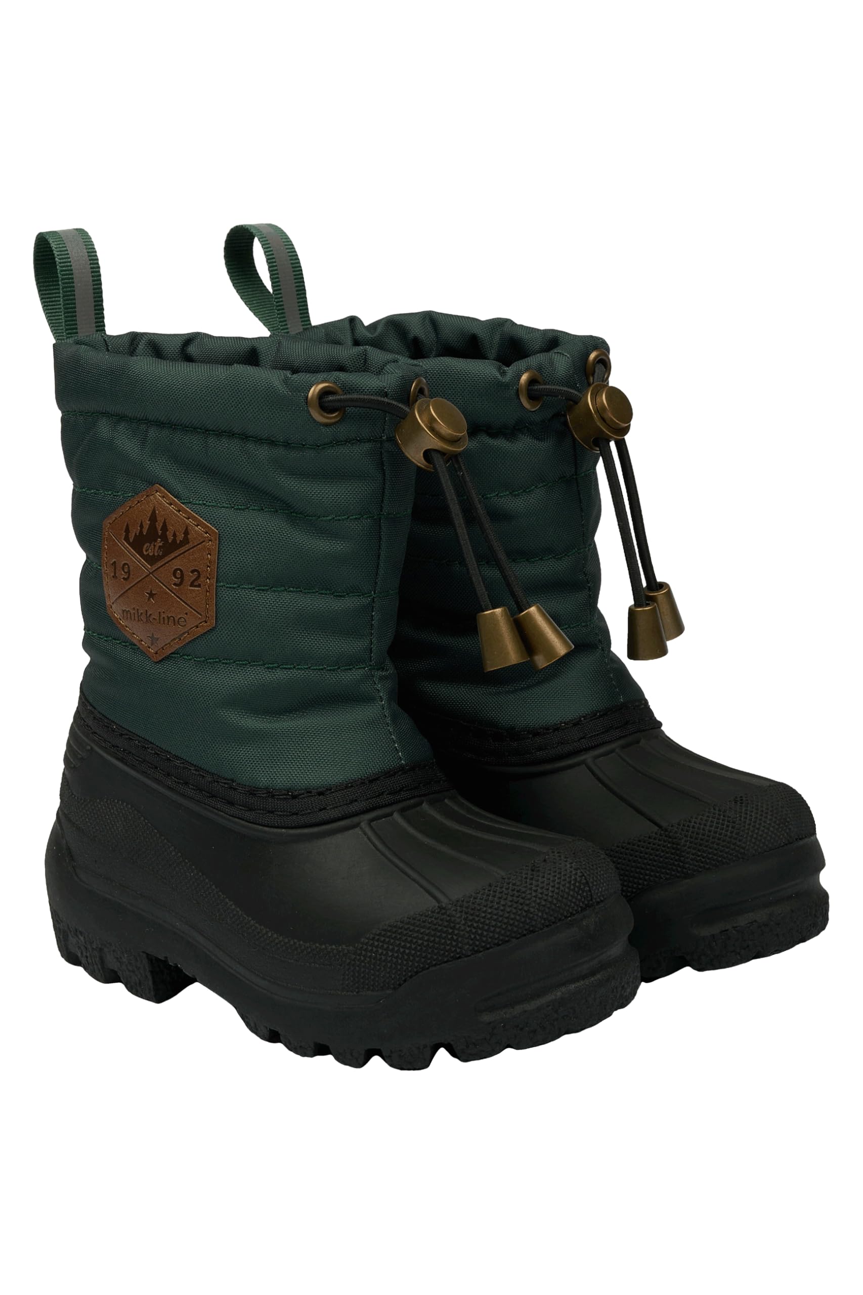 Mikk-line Thermo Gummistiefel Kinder - Winterstiefel Jungen und Mädchen - Gefüttert Warme Gummistiefel Kinder, Rutschfest