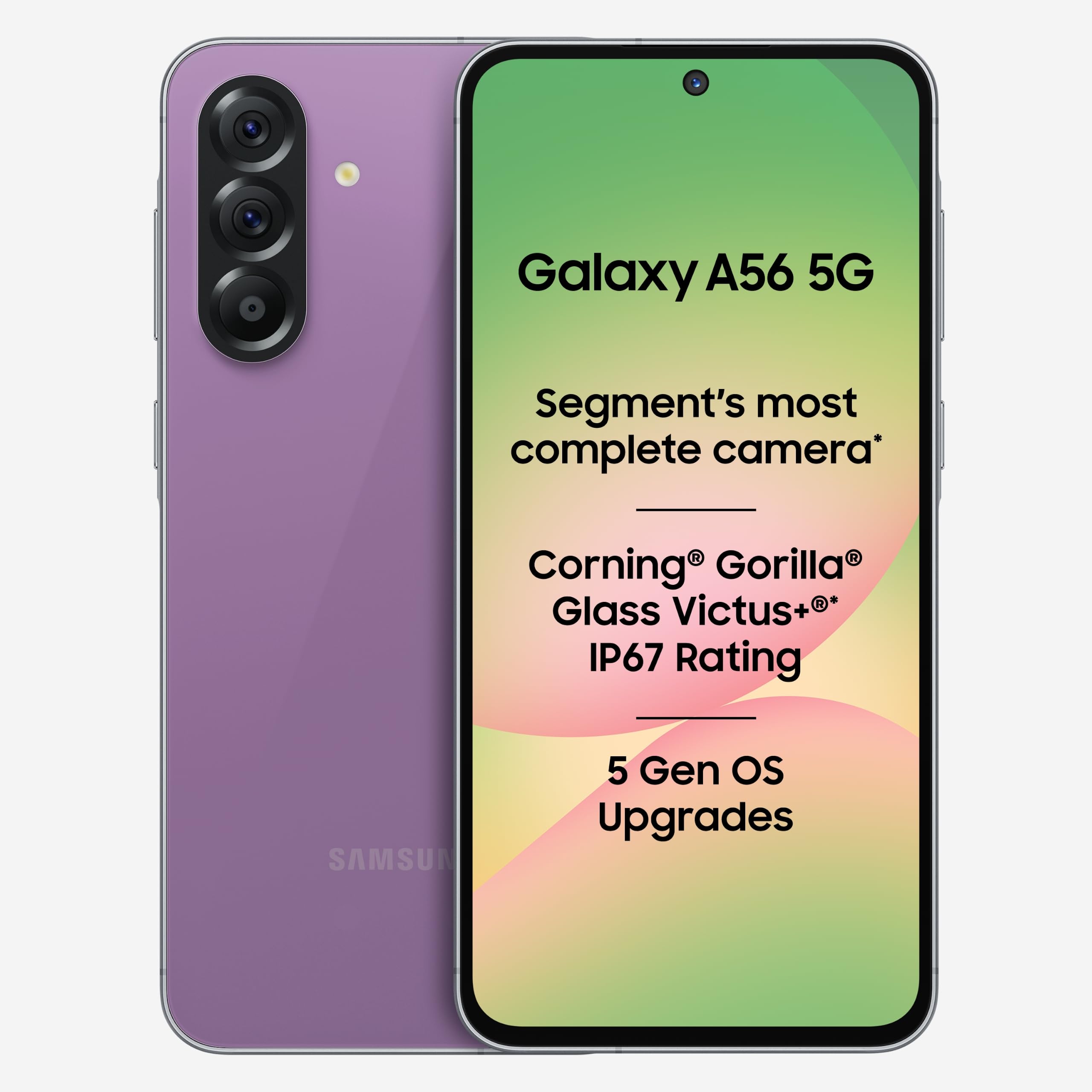 Samsung Galaxy A56 5G (Awesome Violet Glow, 8GB, 128GB) | Metal Frame | Gemini Live | Awesome Intelligence (AI): Circle to Search, Instant Slo-Mo, Auto-Trim, Object Eraser | Flagship Grade Camera-image-10