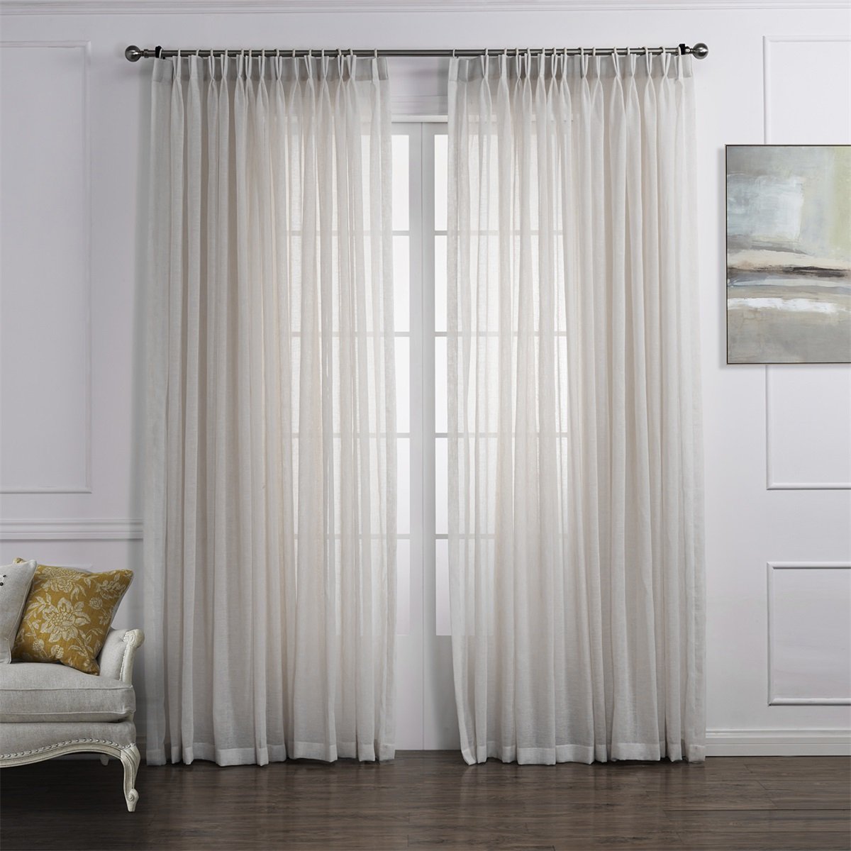 Install Sheer Curtains Drapes Curtains & Drapes