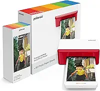 Polaroid Impressora fotográfica Bluetooth 4 x 15 + pacote de papel fotográfico (80 folhas incluídas) (6552)