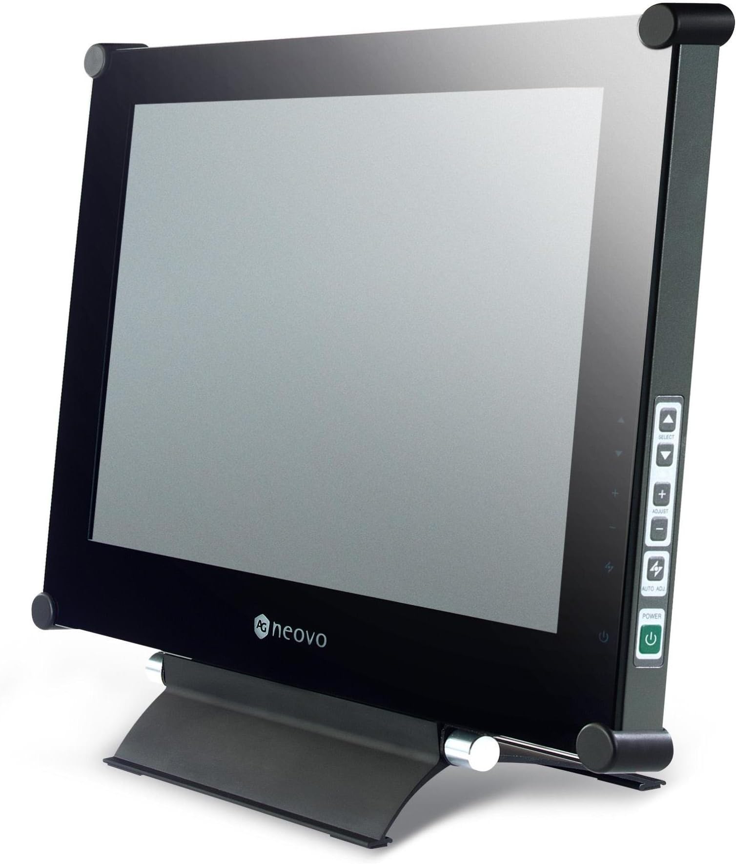 AG Neovo X-15 15 inch NeoV Glass Pro LCD Monitor - Black (Analogue, Digital, S-Video, CVBS, 1024x768, 3000:1 DCR, 4ms, 320cd/m?)