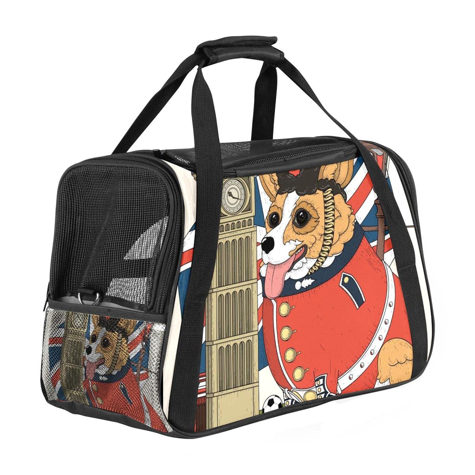 Sac de transport portable pour animal domestique idéal pour vacances et train