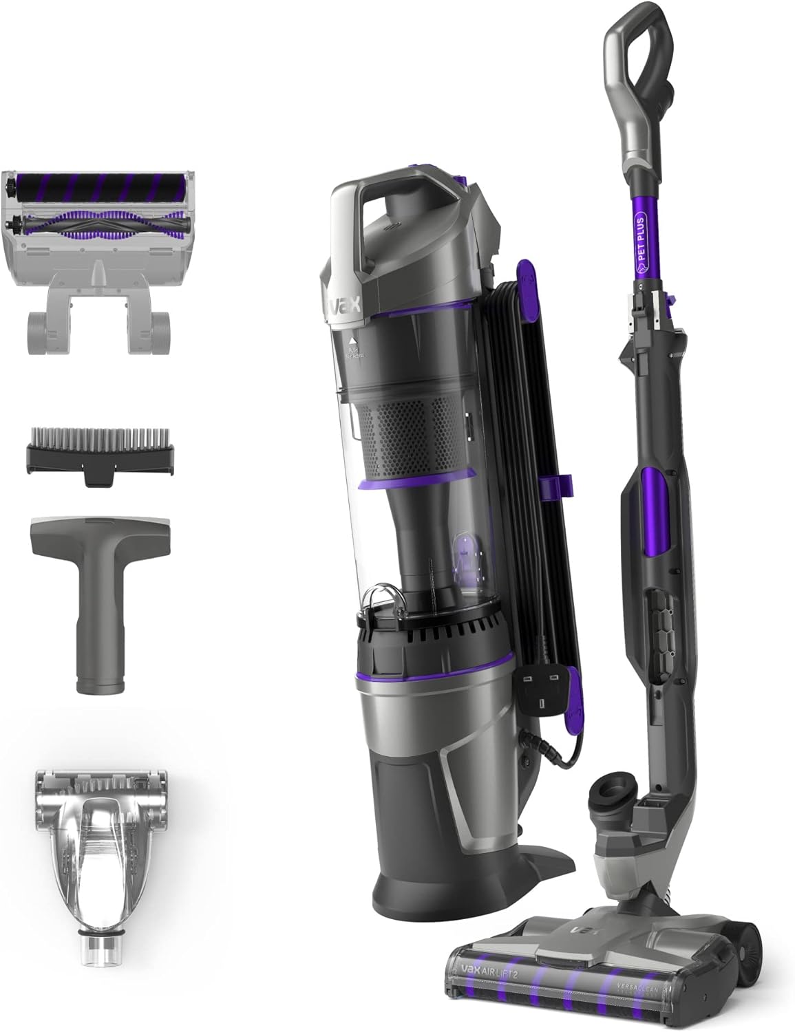 Vax Air Lift 2 Pet Plus Upright Vacuum VersaClean Technology Lift