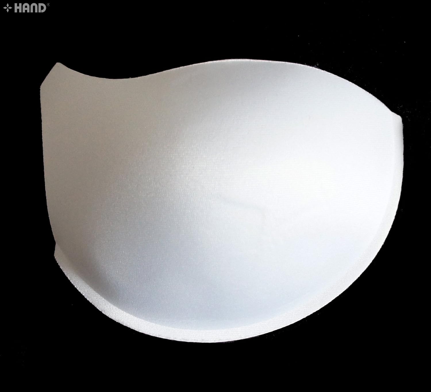 White Sew in Push Up Bra Cup Pads/Bra Making - Assorted Sizes - 2 Pairs (710-90 Size L)