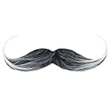 Self Adhesive Fake Mustache Costume Facial Hair Halloween Novelty Stick On Fake Beard