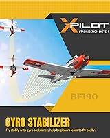 Vista 3 de VOLANTEXRC Avión RC para principiantes, Avión RC WWII de 4 canales T28 Trojan con ailerón, Avión de control remoto de 2.4Ghz con sistema