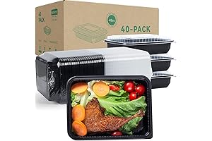 YANGRUI Reusable Plastic To Go Containers With Lids