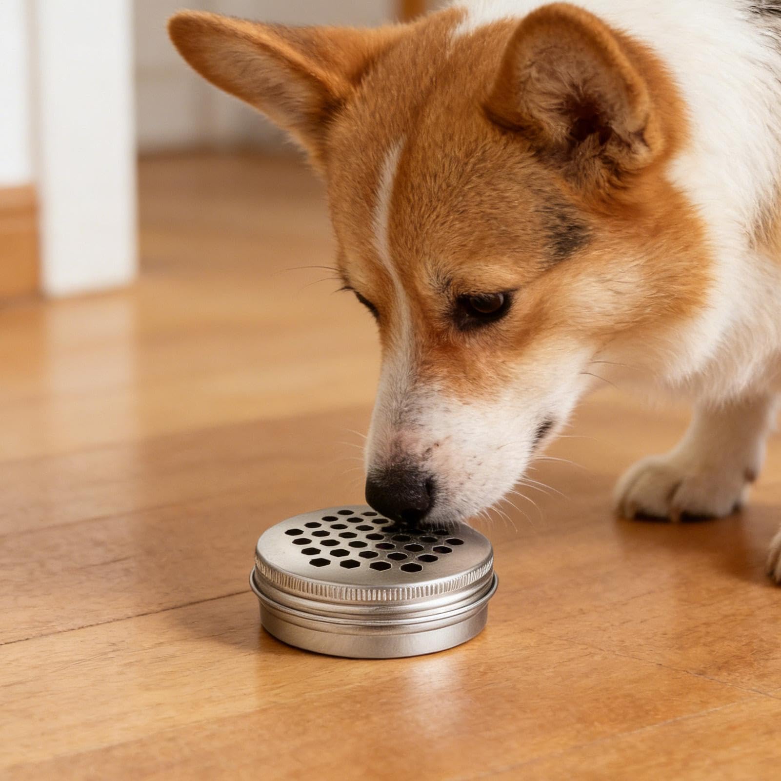 Hundeduft Arbeitsdosen – 18 Stück Anti Lockstoff Box, Hund Leckerli Behälter mit magnetischen Punkten, Toilette, Haus, Wohnung, Hinterhof, Kiste, Gras, Haus, Hof, Reisen, Trainingsset