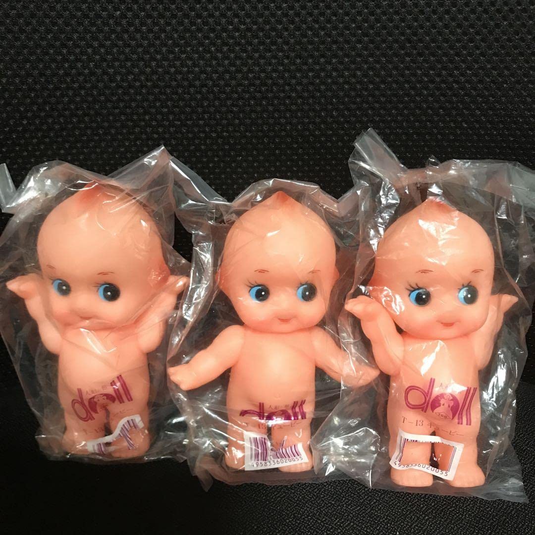 Amazon.co.jp: キューピー人形 ソフビ レア物 3体セット : おもちゃ