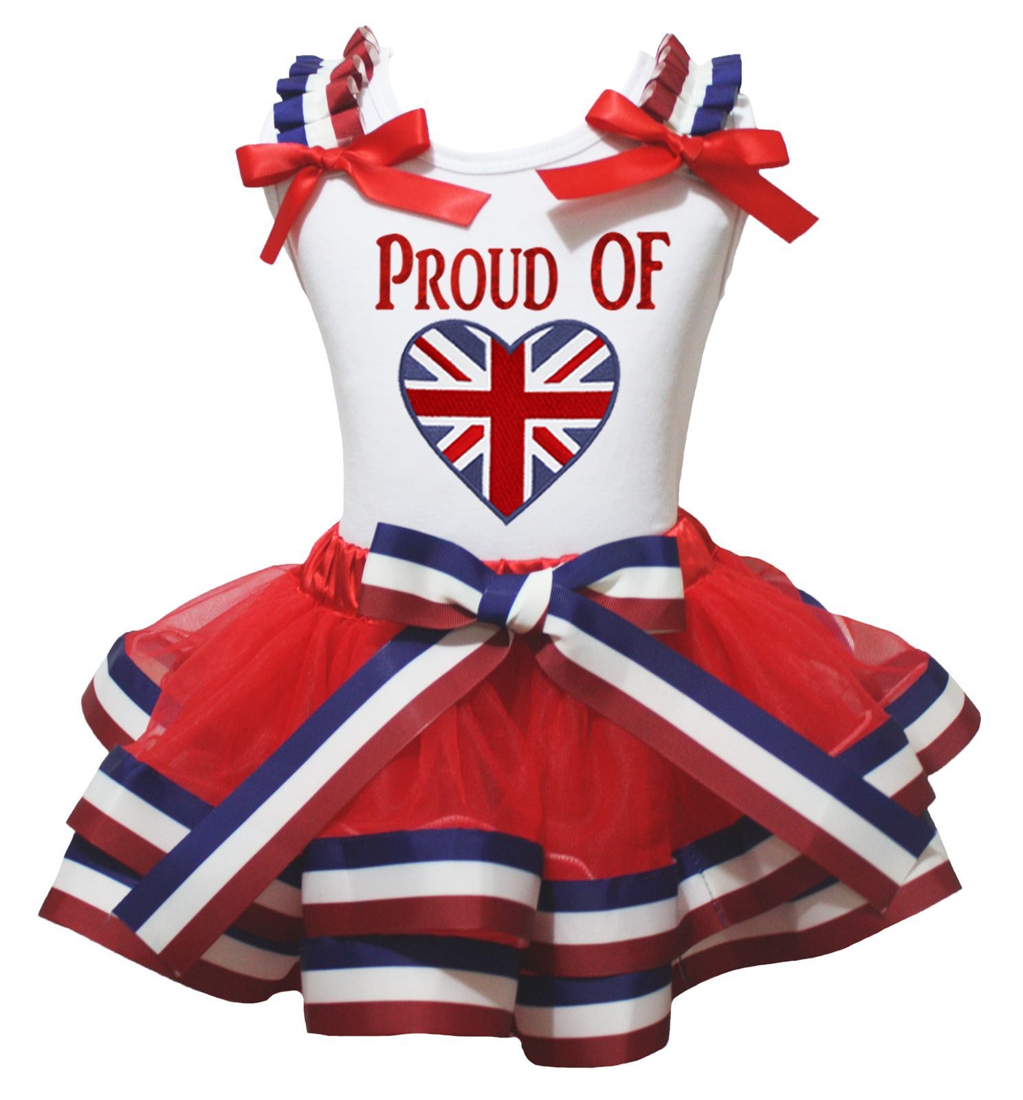 Ensemble British Robe de qualité supérieure avec écusson cœur anglais - 2