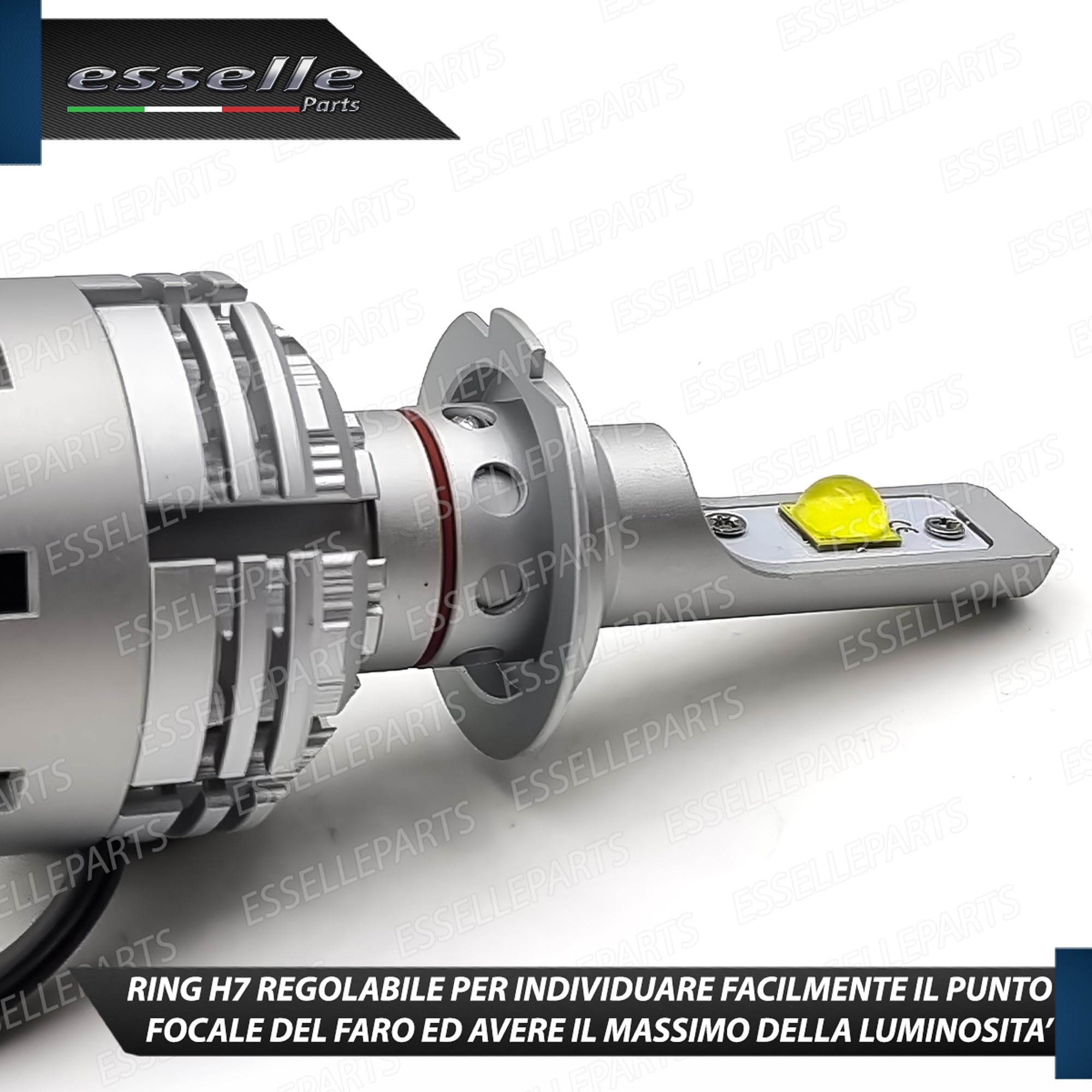 Kit Led H7 6500k Full Canbus Xenon 12000lm Lumen Mono Led Monoled X Lenticolare