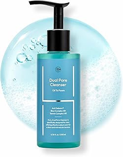 Limpiador doble de poros, lavado facial diari...