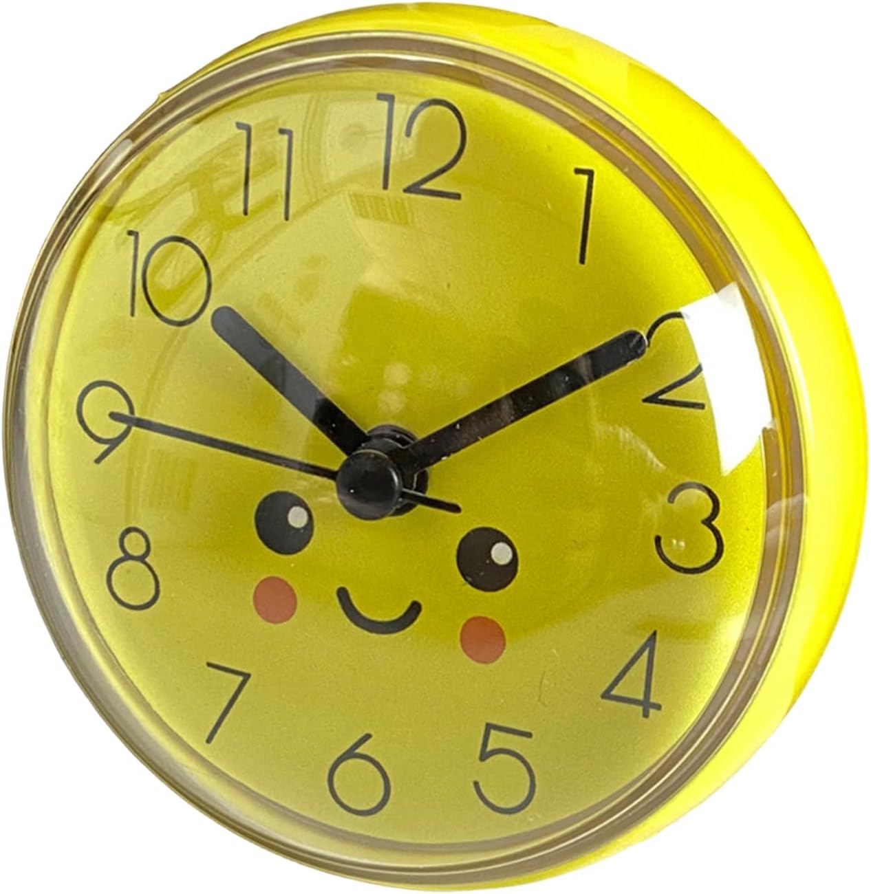 Space Saving Bathroom Clock Suction Cup Mounting Time Management Tool for Shower Bathroom Home Decors Suction Clock