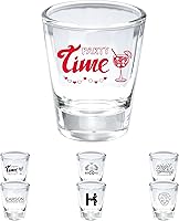 Vista 1 de Vasos de chupito personalizados de 1.4 onzas para invitados, vasos de chupito personalizados impresos para whisky para fiesta de cumpleaños