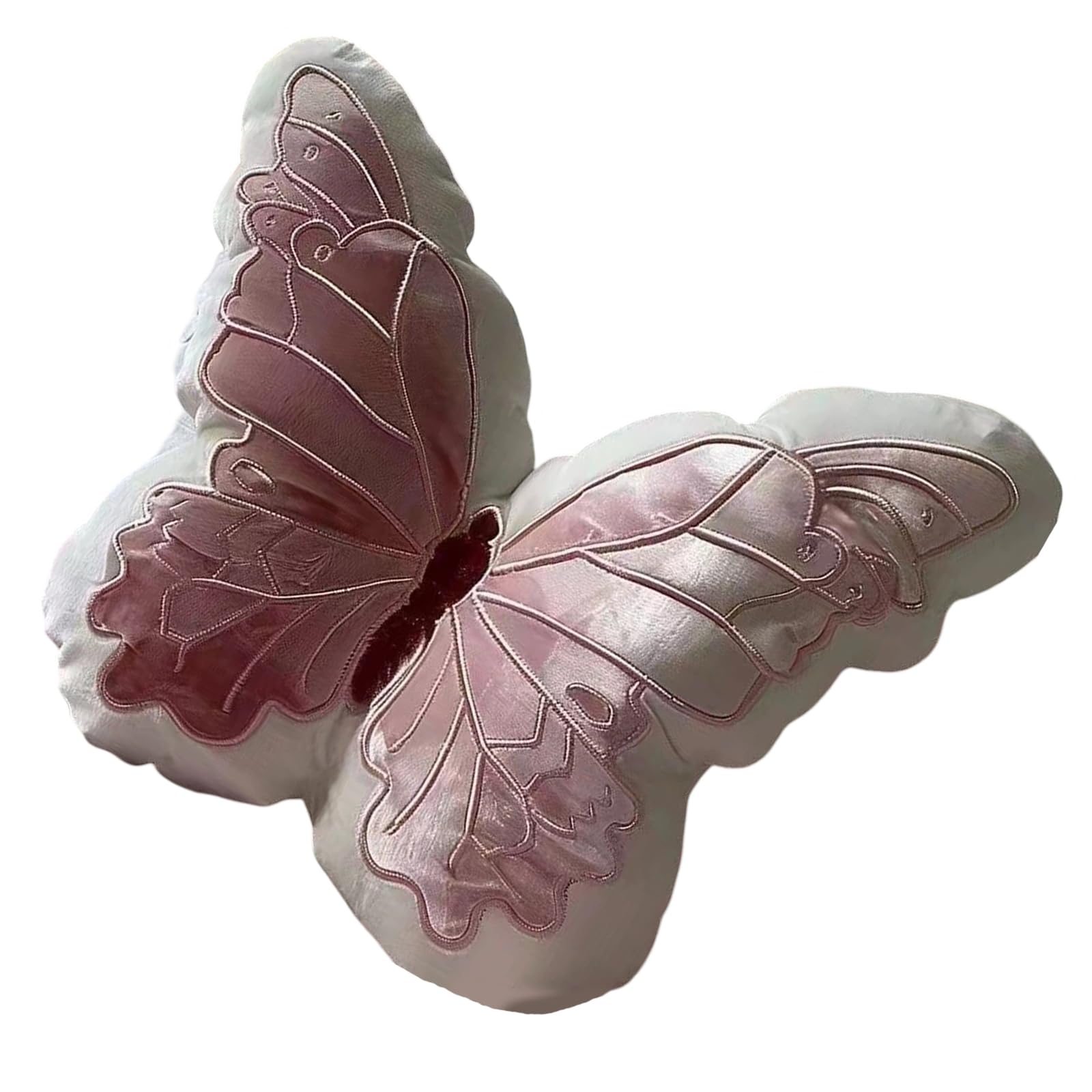 YROHGKPN Shape Throw Pillow Butterfly Stuffed Cushion Pad Home Sofa Couch Plush Velvets Decorative Animal Decorative