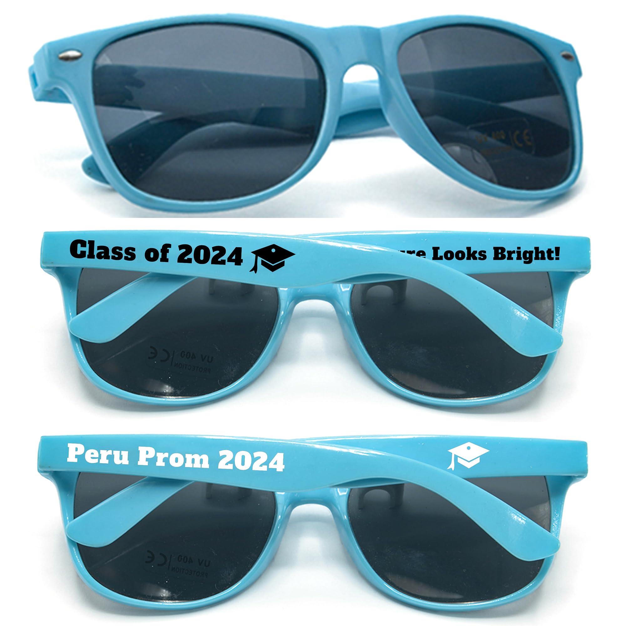 25PC Custom Sunglasses Personalized Bulk Party Favors Wedding Guests Logo Music Show Birthday Bachelorette Bridesmaid Gifts Garden 2024 Prom