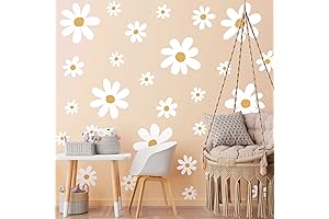 Large Daisy Wall Decals | Daisy Room Decor