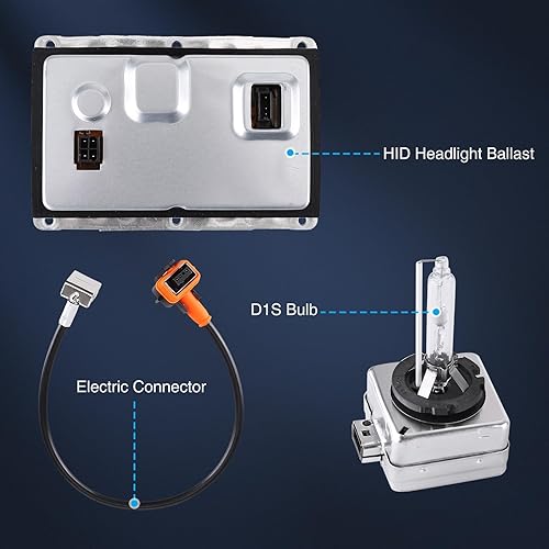 Miniatura 8 de Balasto HID para faros delanteros con encendedor y bombilla D1S para Cadillac CTS SRX, para Volvo Volvo S60 S80 V70 XC70 XC90 para Audi A4 Quattro