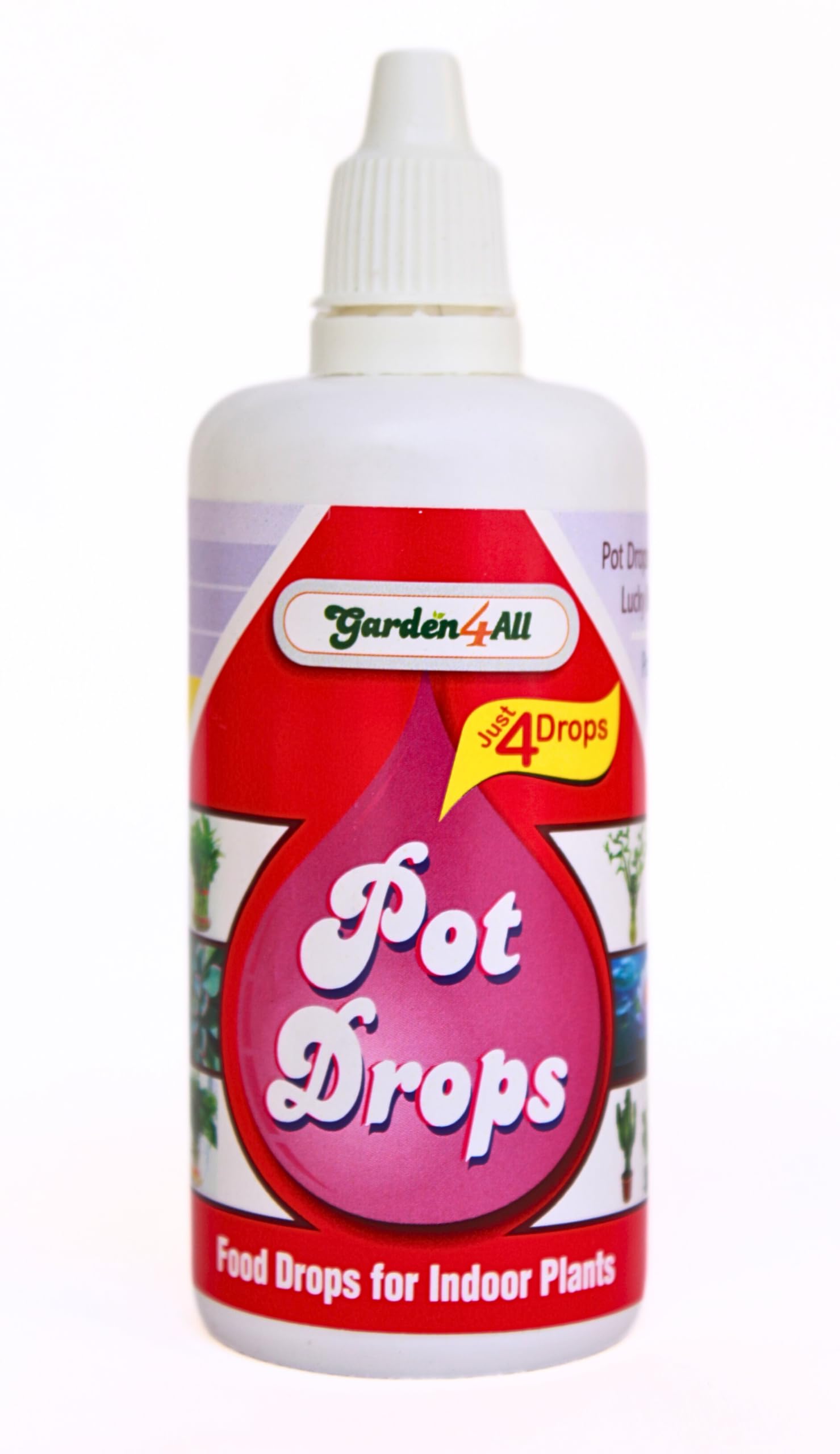 GARDEN4ALL POT DROPS - liquid fertilizer for lucky Bamboo, Cactus, Succulents, Jade, aqua Plants, decorated Indoor plants. Colorless odorless drops (100 ml, Liquid) (B0CSBRJ6BC) Amazon Price History, Amazon Price Tracker