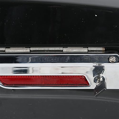 Miniatura 8 de Alforjas extendidas estiradas de 5 pulgadas y sistema de guardabarros trasero para modelos Harley Touring 2009-2013 FLT, FLHHT, FLHTCU, FLHRC, Road