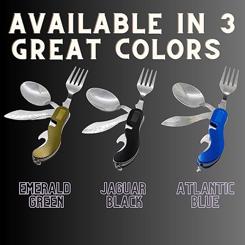 Miniatura 2 de Four Brothers Stainless Steel Camping Cutlery and Kitchen Utensil Set