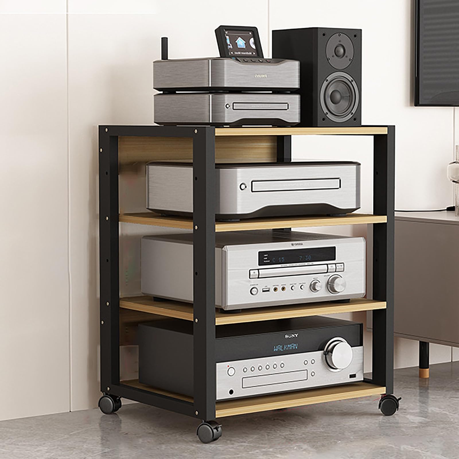 Amazon.co.jp: オーディオラック オーディオ収納ラック オーディオ