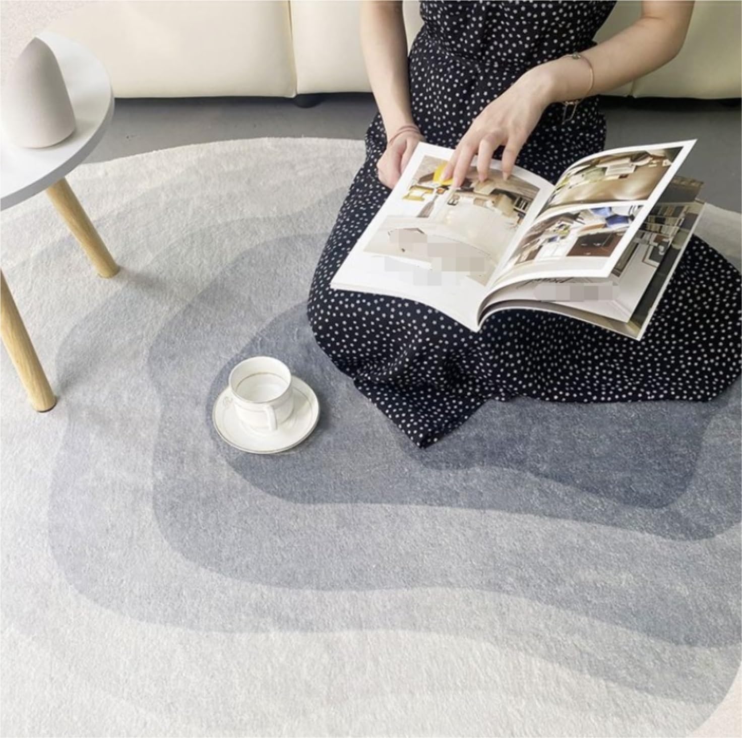 Dywan Relax Area Nieregularny Dywanik Dywanik Podłogowy Mata Wystrój Domu Dywan Do Salonu Jadalni Wygodny Dywan do Domu(A,160 * 230cm)