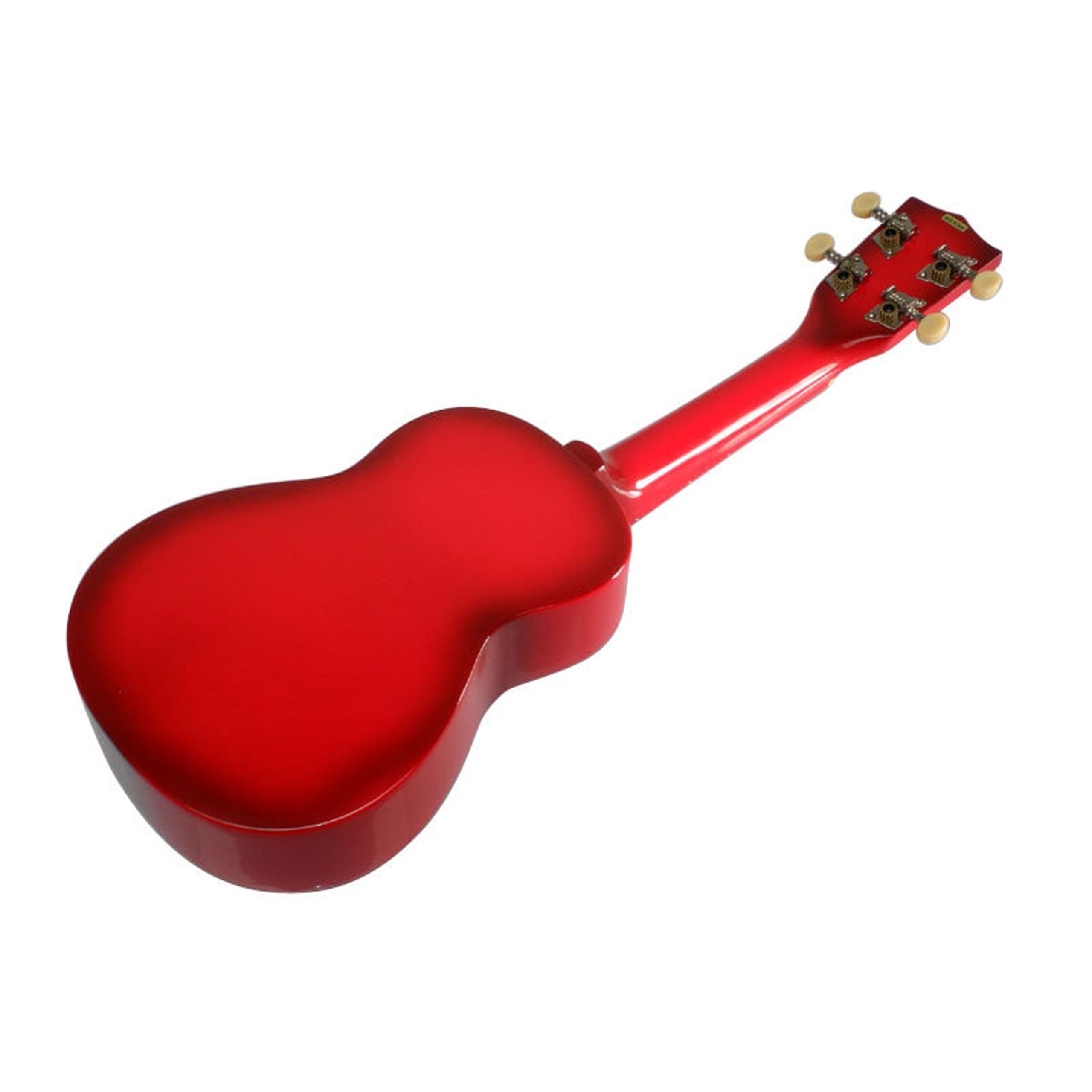Makala MK-SD/RDBURST Dolphin Bridge Red Burst Soprano Ukulele, Red Burst, one size - Image 3