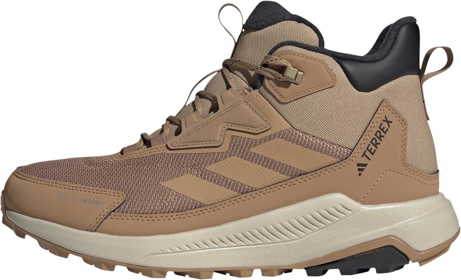 adidas Mens Terrex Anylander Climawarm + Hiking Hiking Sneakers Shoes - Brown